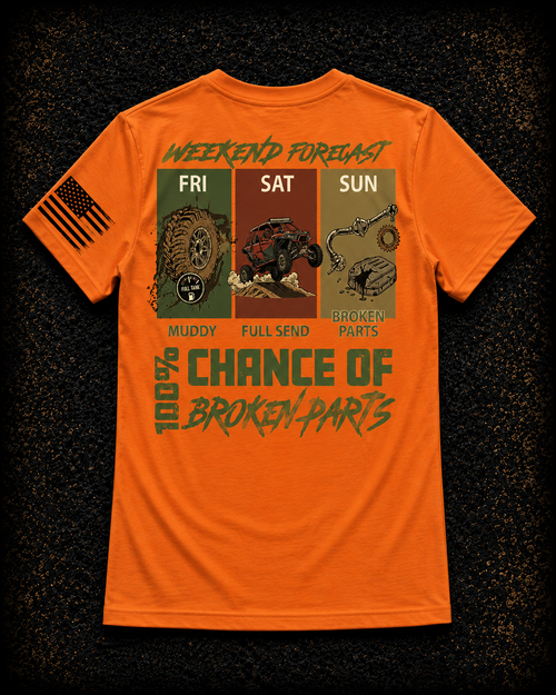 100% Chance of Broken Parts Tee
