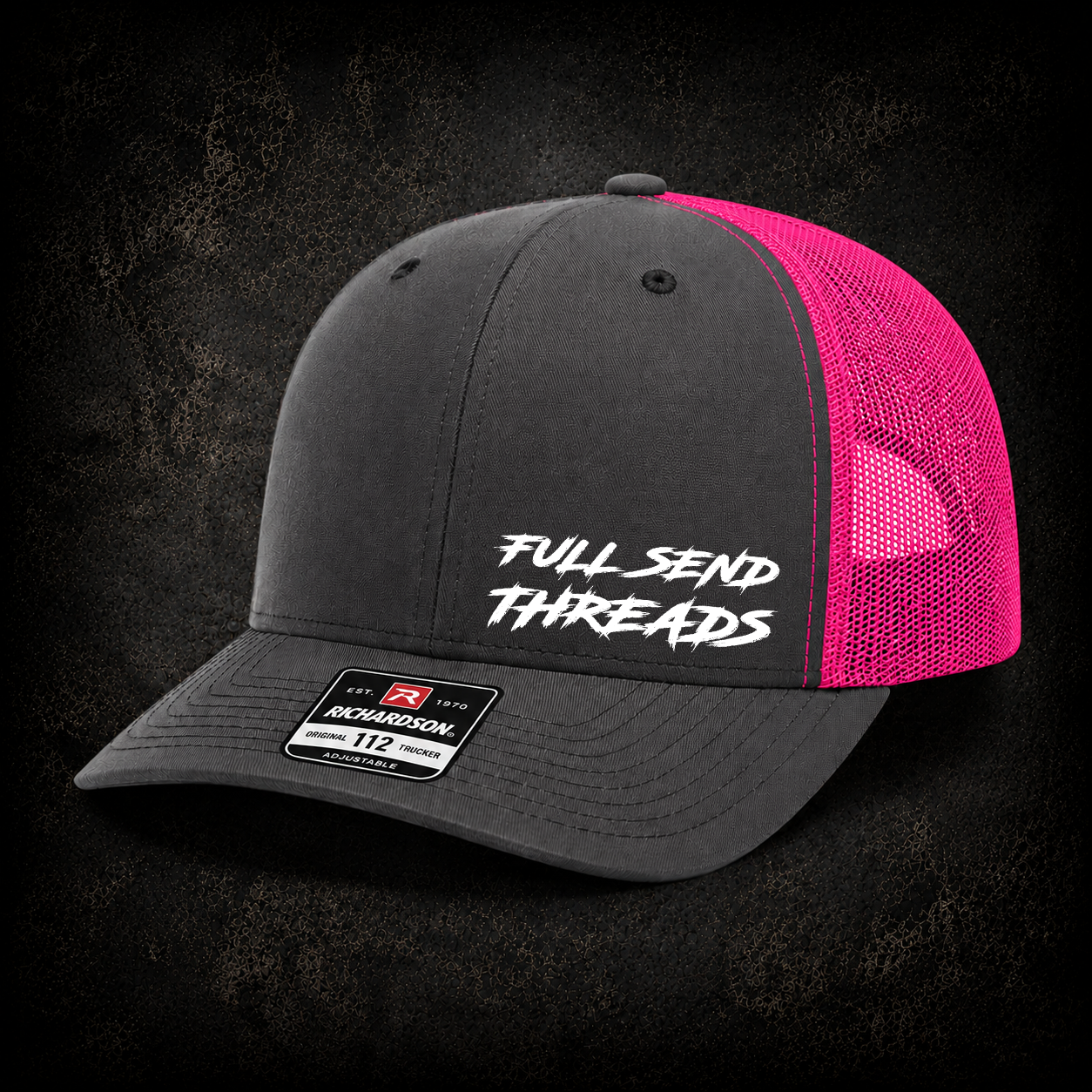 Full Send Threads Richardson Trucker Hat