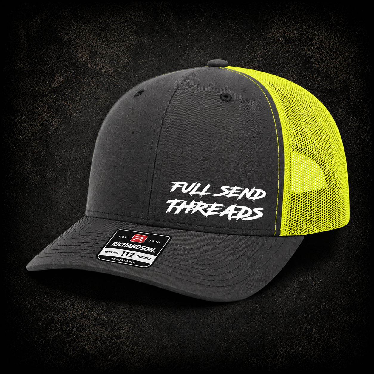 Full Send Threads Richardson Trucker Hat
