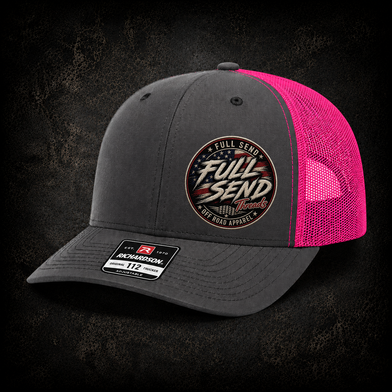 Full Send Threads Richardson Trucker Hat - Special Edition