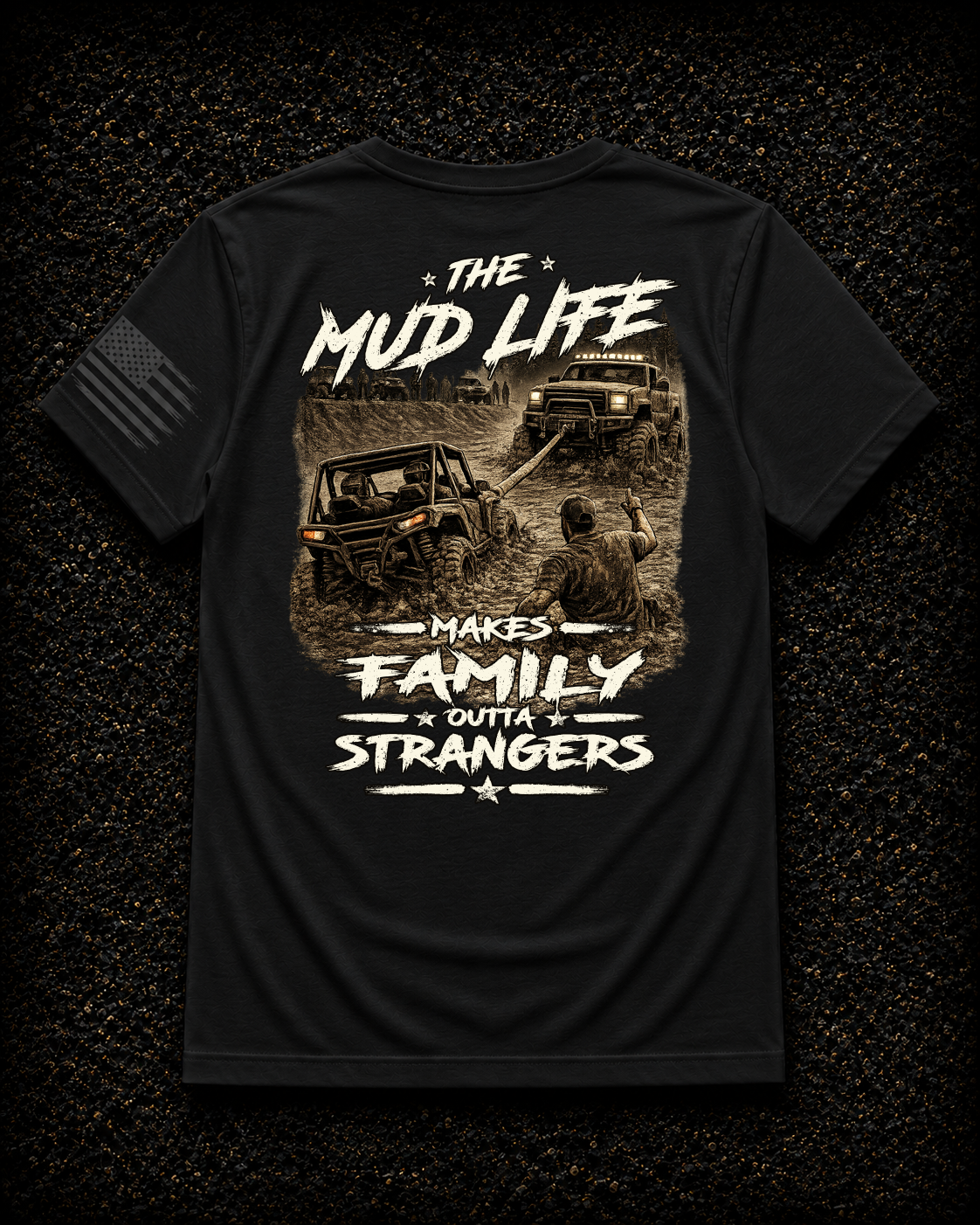 Family Outta Strangers – Off-Road T-Shirt
