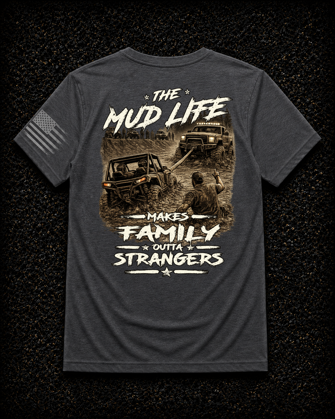 Family Outta Strangers – Off-Road T-Shirt