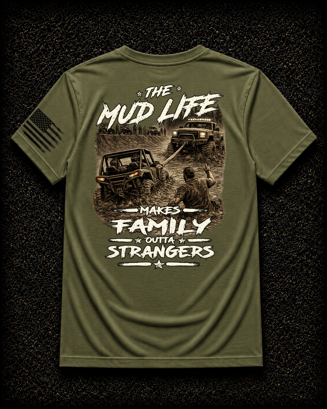 Family Outta Strangers – Off-Road T-Shirt
