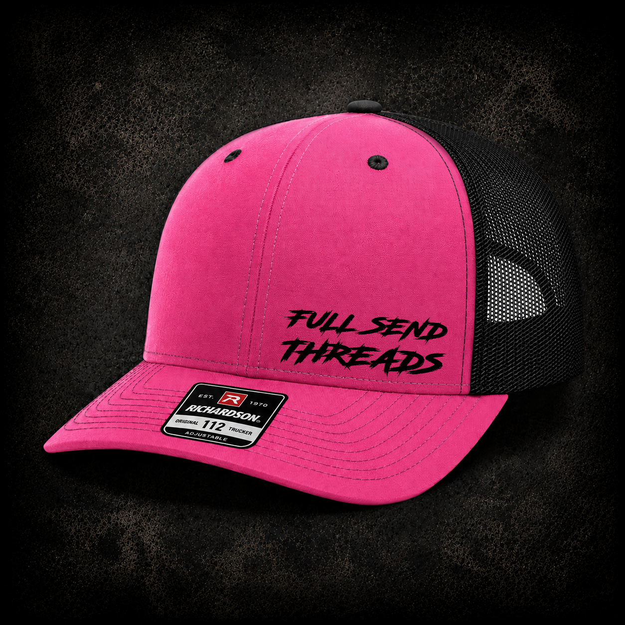 Full Send Threads Richardson Trucker Hat