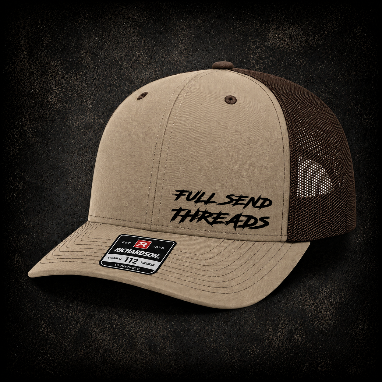 Full Send Threads Richardson Trucker Hat