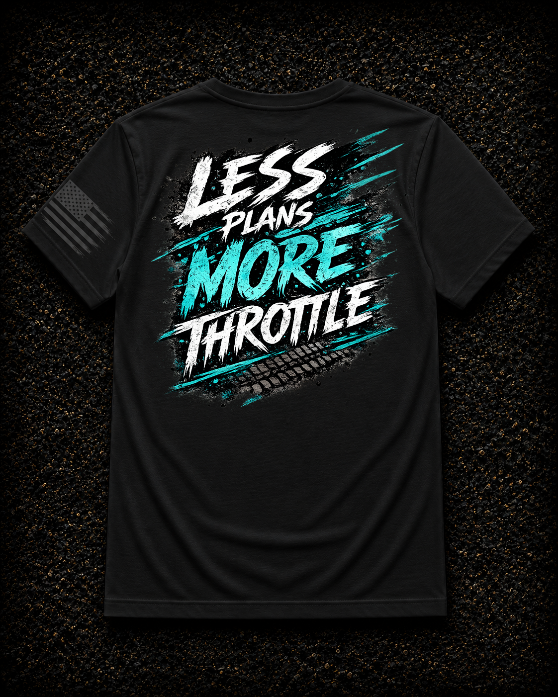 Less Plans More Throttle – Off-Road T-Shirt