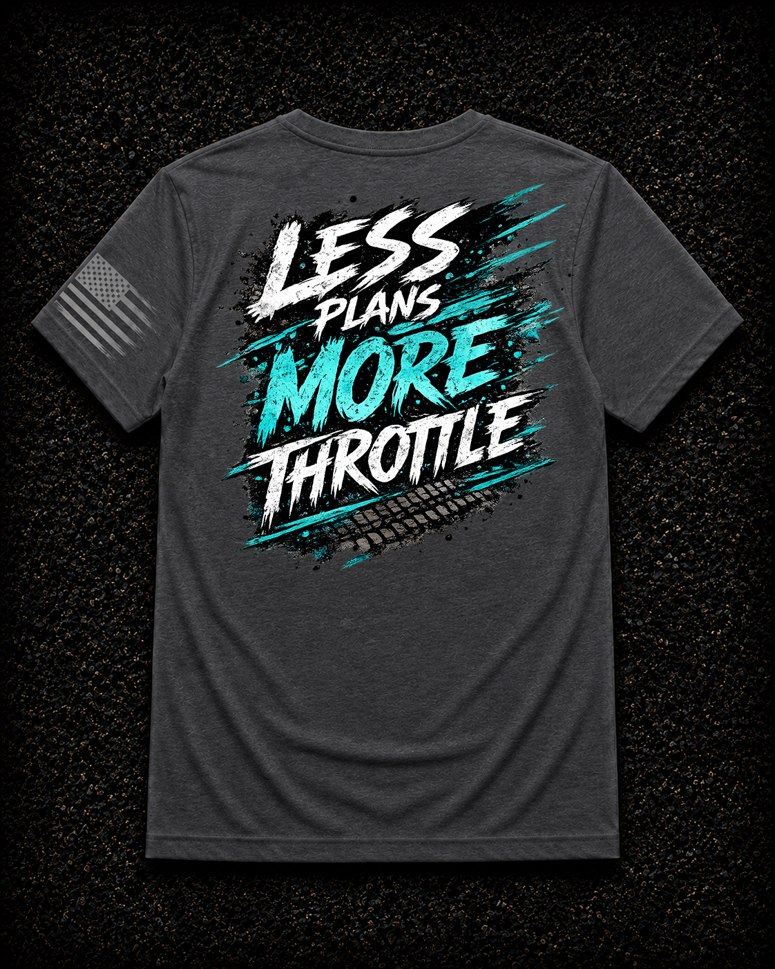 Less Plans More Throttle – Off-Road T-Shirt